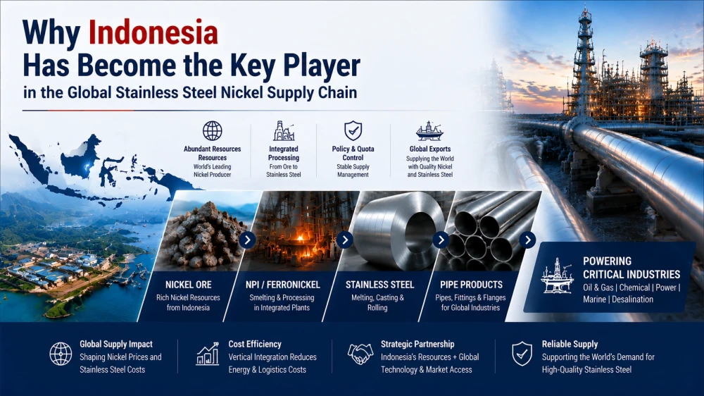 Indonesia Nickel and Stainless Steel: How One Country Changed the Global Supply Chain